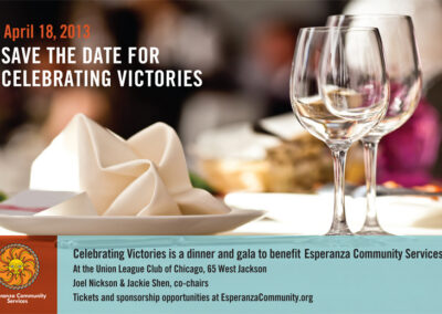 Join us for Celebrating Victories, April 18 at the Union League Club