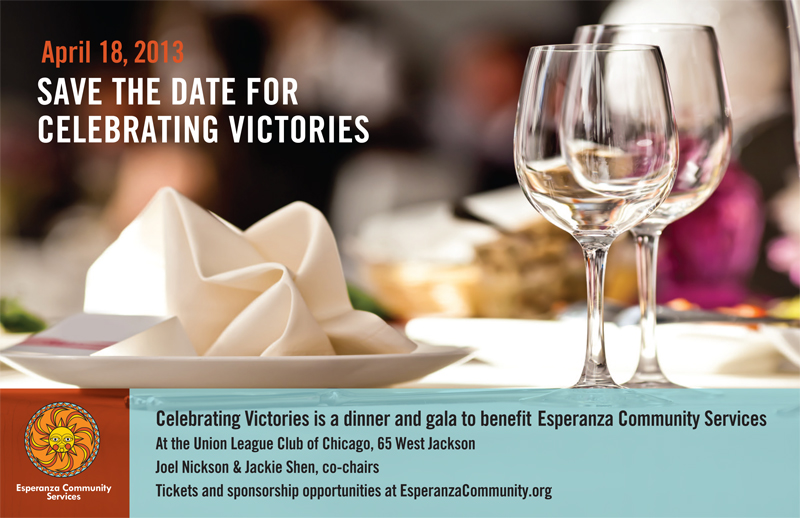 Join us for Celebrating Victories, April 18 at the Union League Club