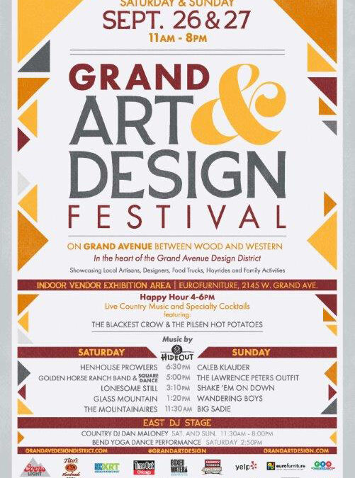 Esperanza’s booth at Grand Art & Design Festival