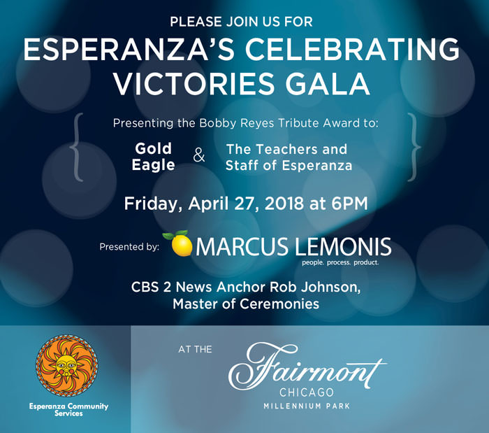 Esperanza’s Celebrating Victories Gala Presented by Marcus Lemonis LLC, Friday April 27