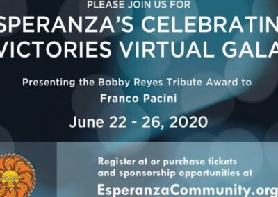 Celebrate Esperanza at our Celebrating Victories Virtual Gala!