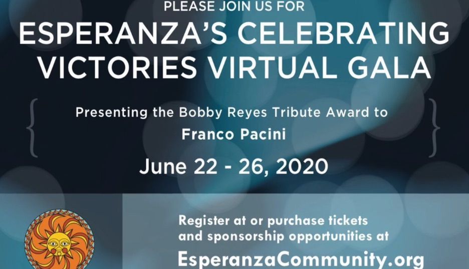 Celebrate Esperanza at our Celebrating Victories Virtual Gala!