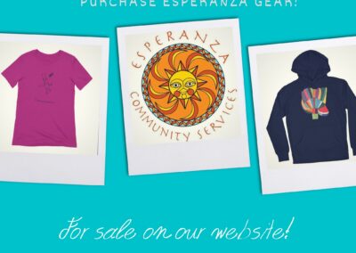Buy Esperanza Merchandise and Support Our Programs!
