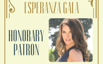 Introducing the 2025 Esperanza Gala Honorary Patron Nicolette St. Angel